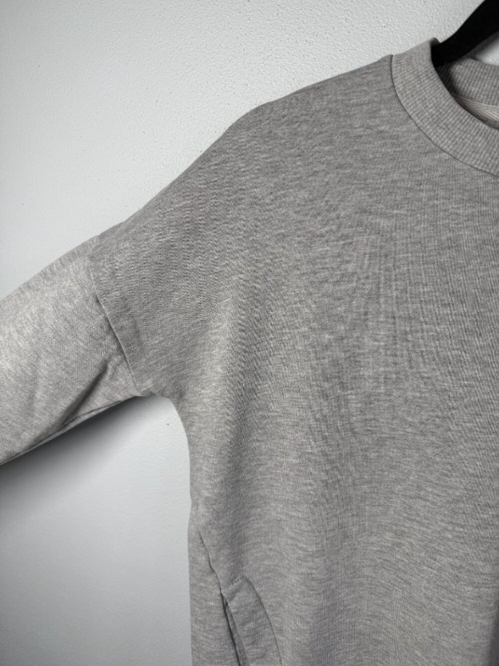Zenana Womens Small Gray Sweatshirt Crewneck Pullover Cozy Pockets Lounge Casual - Picture 7 of 12